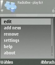 radioBee 1.41 Application For Java Mobile Phones 2