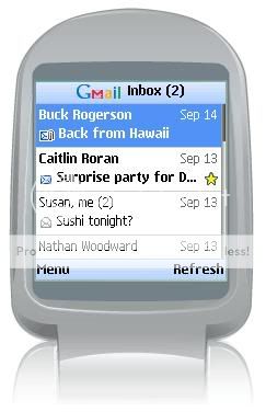 Gmail v1.5.0.1187 For Java Mobile Phones 1