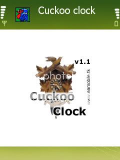 Cucko clock Alarm Application For Java Mobile Phones 1