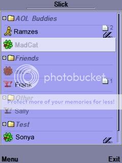 Slick Mobile Messanger For Symbian 1