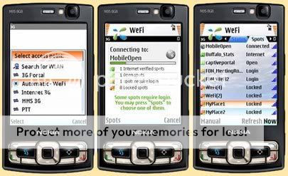 WeFi For Symbian S60 3rd/5th Edition (Symbian Mobile Phones) 1