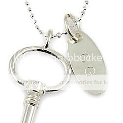   Engraved Key Necklace Pendant 18 21 Birthday Gift FREE SHIP  