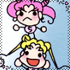 usagi and chibiusa from some hilarious sailormoon doujinshi I found (moonprismpower.com)