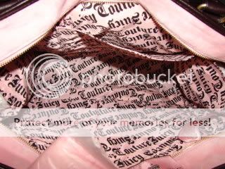 NeW JUICY COUTURE Pink Velour Baby Diaper Bag Tote NwT  