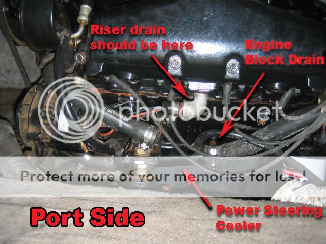 Water Drain Plugs Locations On Mercruiser V8 Pics Page 1 Iboats Boating Forums 456863