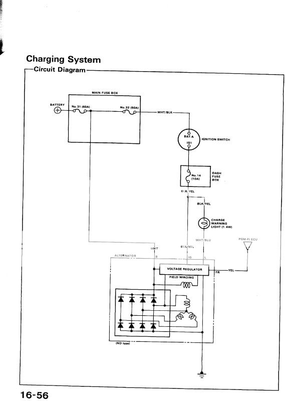 ECU control of Alternator - Honda-Tech - Honda Forum Discussion