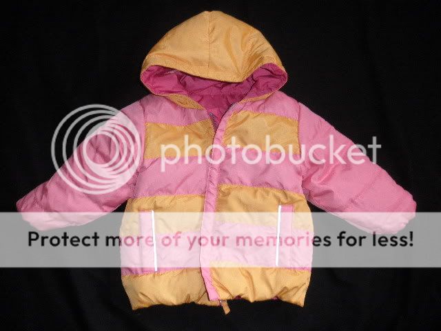 HANNA ANDERSSON PINK reverse DOWN WARMEST JACKET WINTER COAT HOOD GIRL 