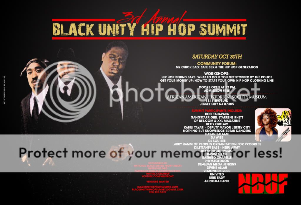 Come Out To The Black Unity Hip-Hop Summit! (I’m a Panelist)