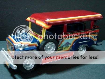 The MINIATURE JEEPNEY is a classic souvenir and collectors item that 