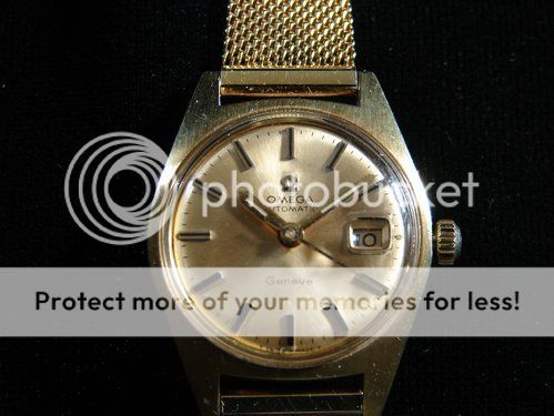   Geneve   24 Jewel   Date Watch   Caliber Number 681   Gold Face  