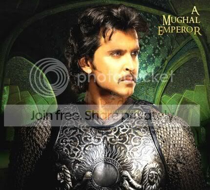 Hrithik as Jalaluddin Mohammad Akbar