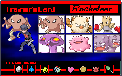 [PokeCommunity.com] Baker's Bulbasaur's Ultra Wicked Trainer card Shop!